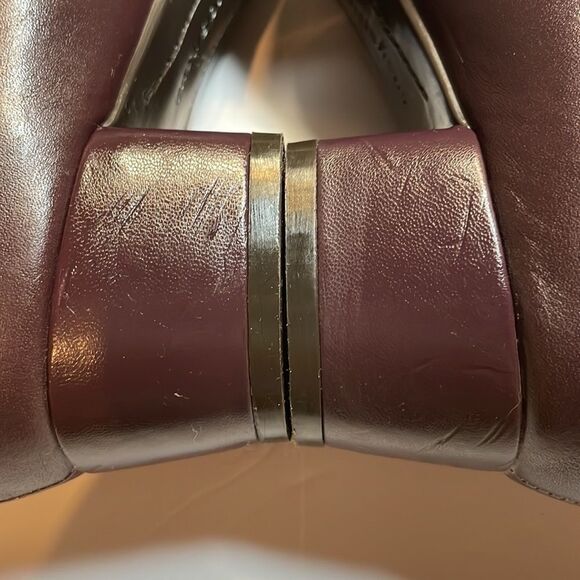 Easy spirit, women’s leather slip on block heel shoes size 7 Esumandra - Picture 9 of 13